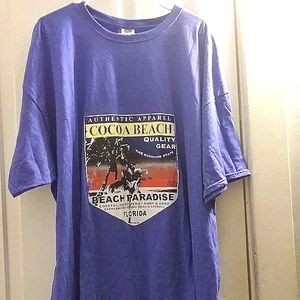 5 for $20 Blue Graphic T-shirt